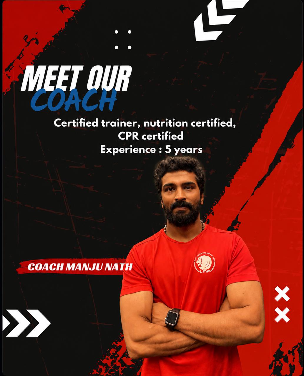 Coach Manju Nath — Certified Personal Trainer