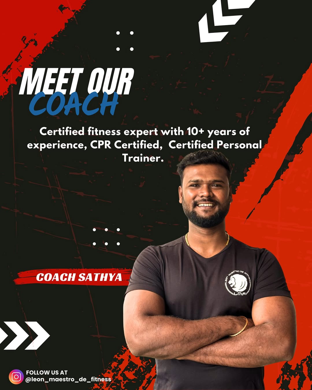 Coach Sathya — Certified Personal Trainer