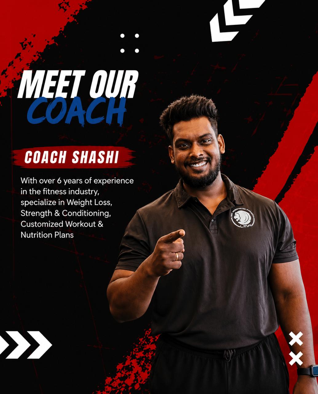 Coach Shashi — Certified Personal Trainer